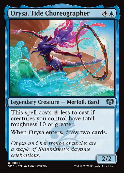 Orysa, Tide Choreographer (SOS)