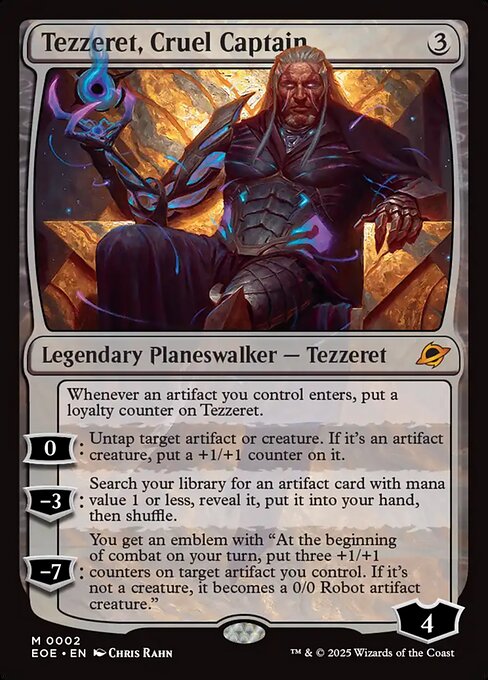 Tezzeret, Cruel Captain (EOE)