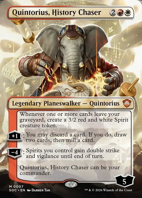 Quintorius, History Chaser (SOC)
