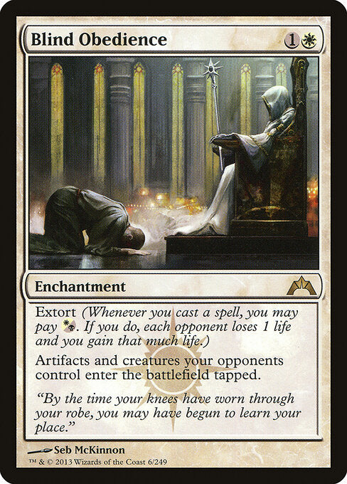 Blind Obedience (GTC)