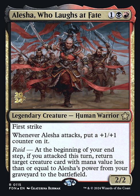 Alesha, Who Laughs at Fate (PFDN)