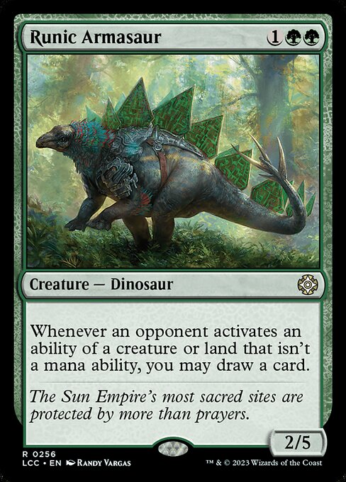 Runic Armasaur (LCC)