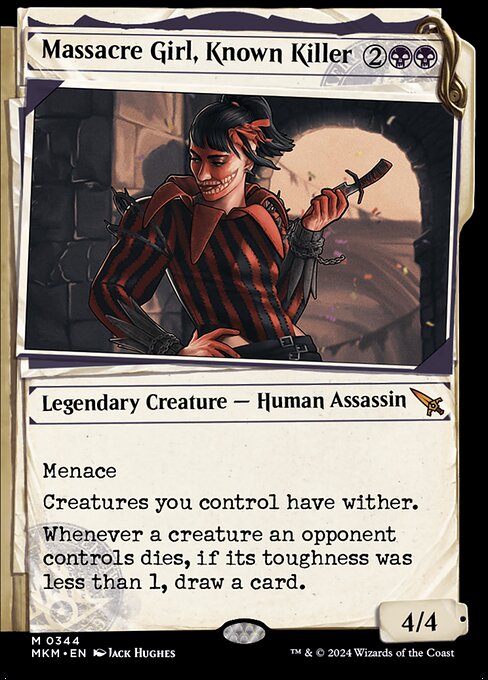 Massacre Girl, Known Killer (MKM)