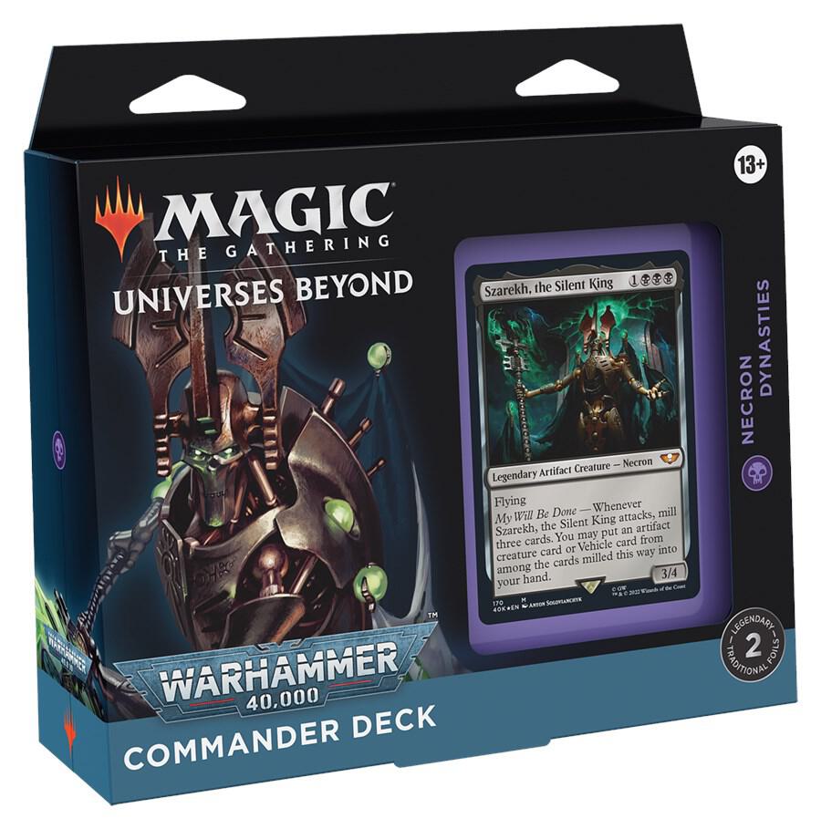 Magic: Universes Beyond: Warhammer 40K: Necron Dynasties Commander Pre –  Mage's Sanctum