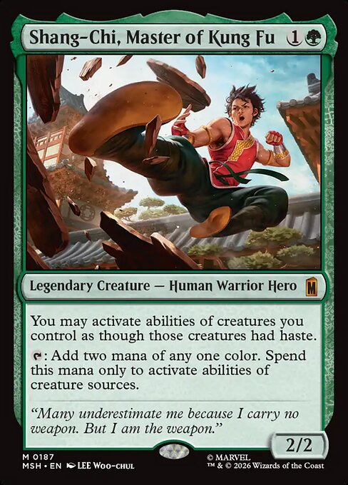 Shang-Chi, Master of Kung Fu (MSH)