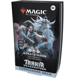 Magic: The Gathering - Tarkir Dragonstorm - Jeskai Striker Commander Deck