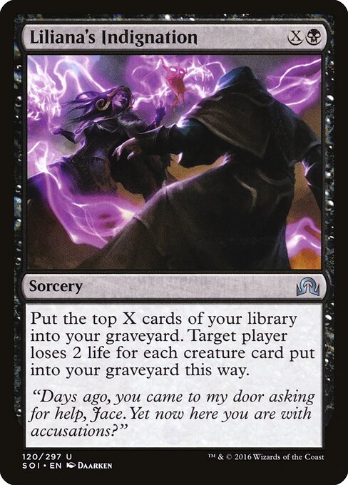 Liliana's Indignation (SOI)
