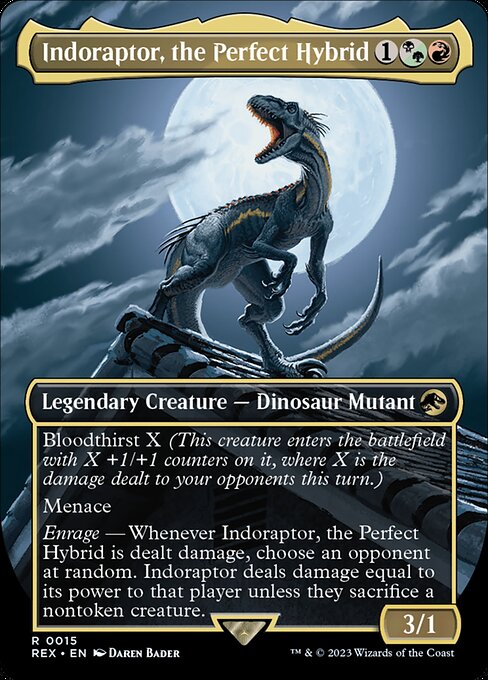 Indoraptor, the Perfect Hybrid (REX)