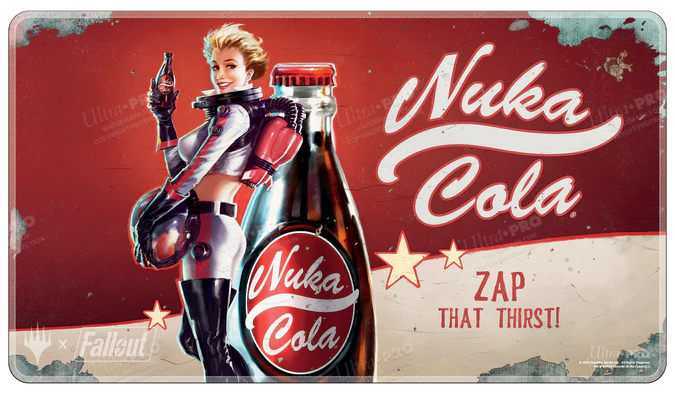 UP: Fallout® Nuka-Cola Pinup Holofoil Playmat for Magic: The Gathering
