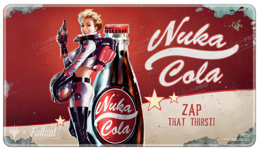 UP: Fallout® Nuka-Cola Pinup Holofoil Playmat for Magic: The Gathering