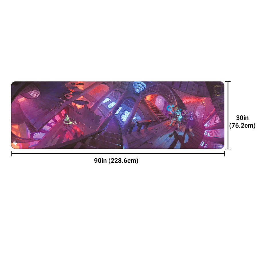 UltraPro: Duskmourn Art Panorama 8ft Table Playmat for Magic: The Gathering