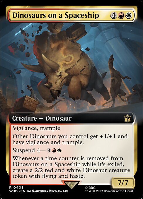 Dinosaurs on a Spaceship (WHO)