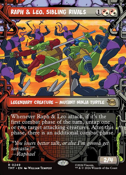 Raph & Leo, Sibling Rivals (TMT)