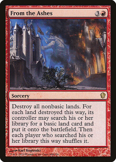 From the Ashes (C13)