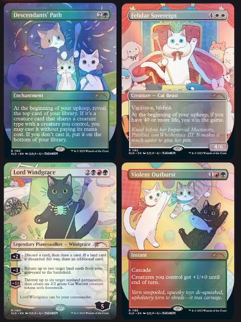 Look at the Kitties - Traditional Foil Edition - Secret Lair