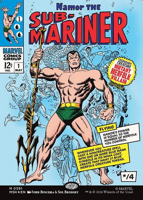 Namor the Sub-Mariner (MSH)