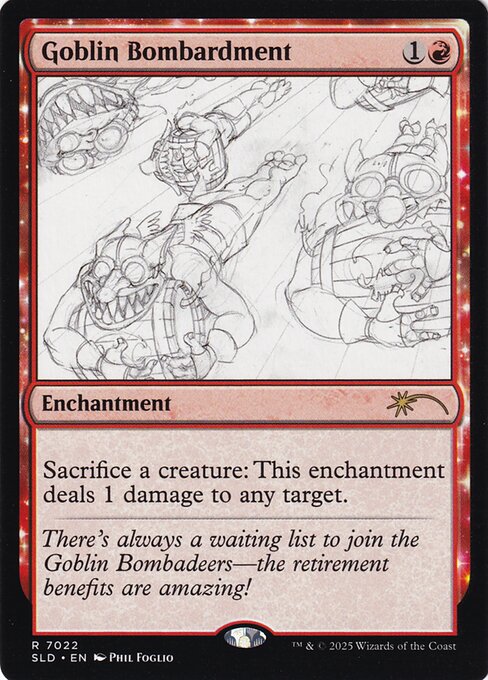 Goblin Bombardment (SLD)