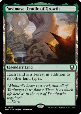 Yavimaya, Cradle of Growth (Ripple Foil) (T1200343)