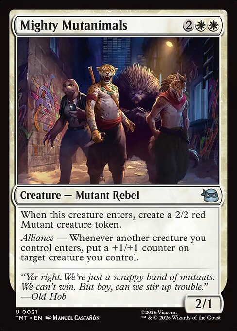 Mighty Mutanimals (TMT)
