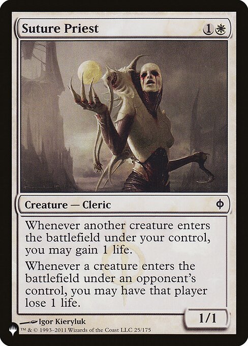 Suture Priest (PLST)