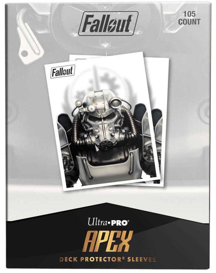 Brotherhood of Steel APEX Deck Protector Sleeves for Bethesda - Fallout (105-pack) - Ultra Pro Card Sleeves