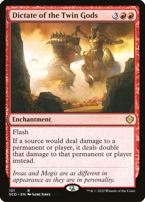 Dictate of the Twin Gods (SCD)
