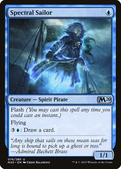 Spectral Sailor (M20)