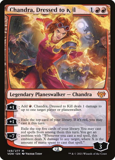 Chandra, Dressed to Kill (VOW)