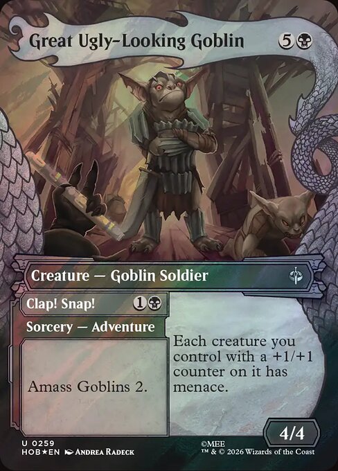 Great Ugly-Looking Goblin // Clap! Snap! (HOB)