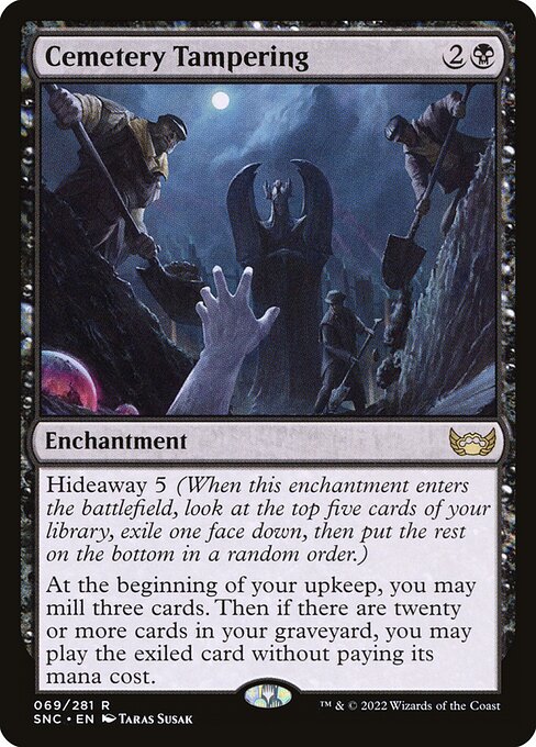 Cemetery Tampering (SNC)
