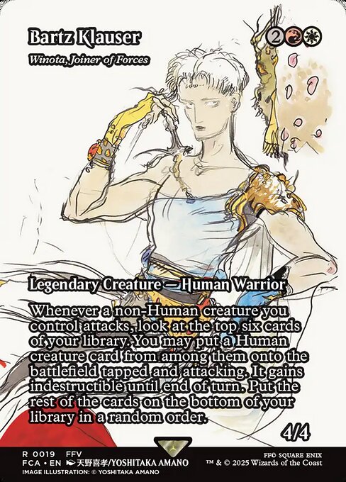 Winota, Joiner of Forces (FCA)