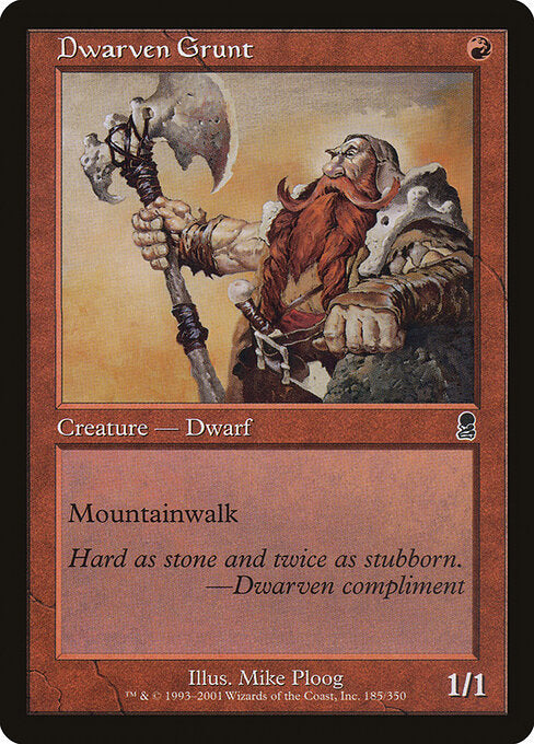 Dwarven Grunt (ODY)