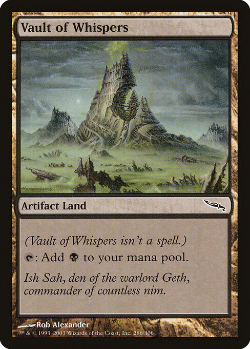 Vault of Whispers (MRD)