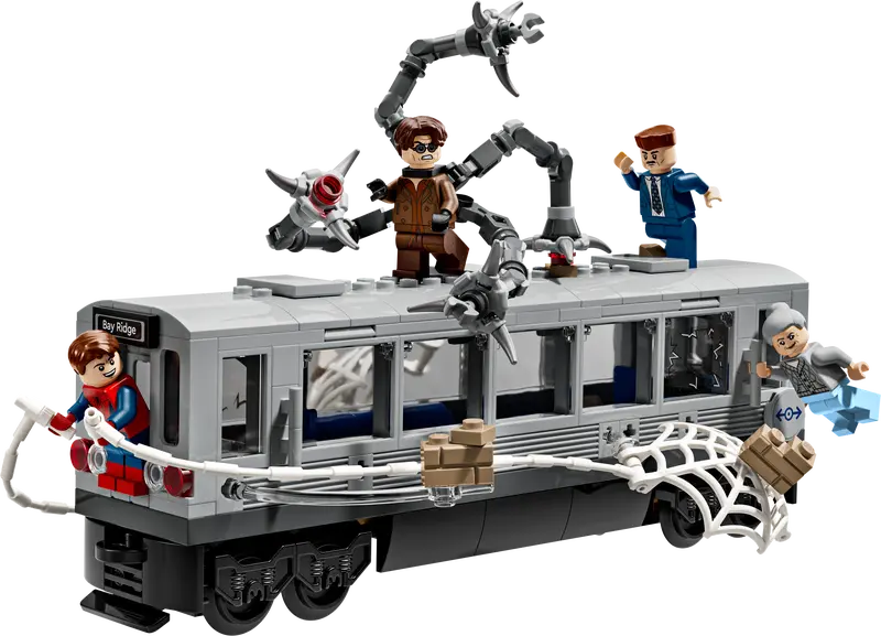 Lego: Marvel: Spider-Man vs. Doc Ock Subway Train Scene