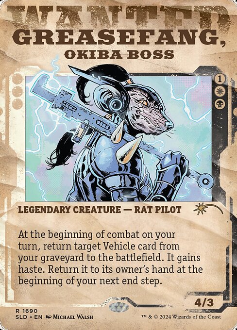 Greasefang, Okiba Boss (SLD)