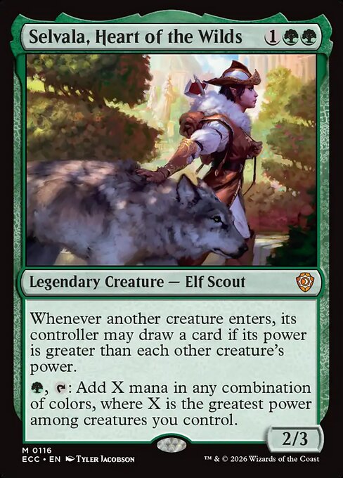 Selvala, Heart of the Wilds (ECC)