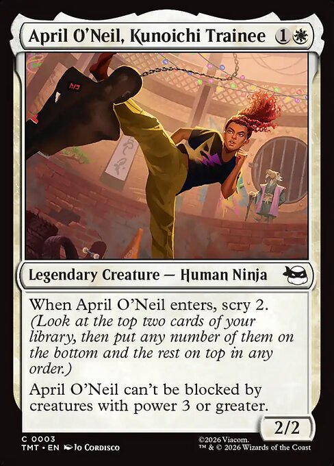 April O'Neil, Kunoichi Trainee (TMT)