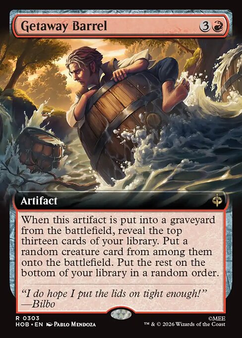 Getaway Barrel (HOB)