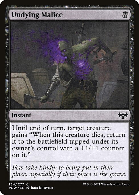 Undying Malice (VOW)
