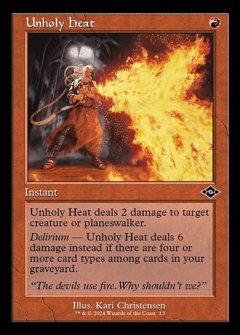 Unholy Heat (H2R)