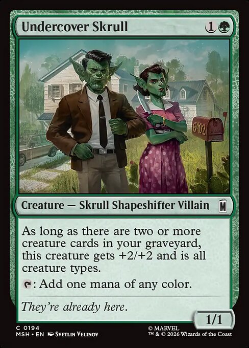 Undercover Skrull (MSH)