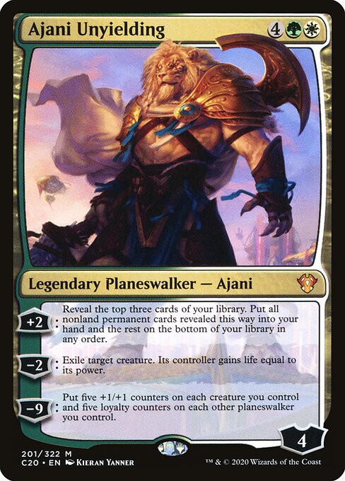 Ajani Unyielding (C20)