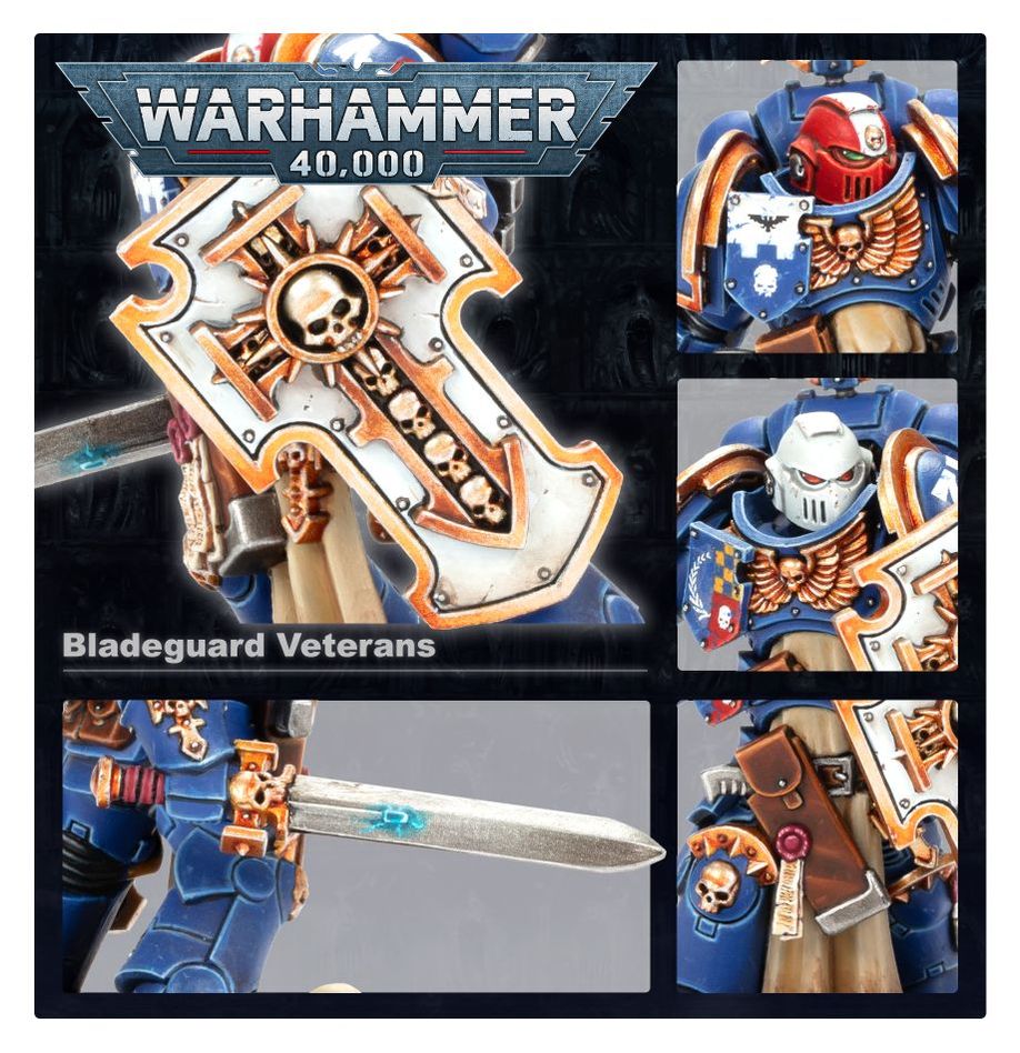 GW: Space Marines: Bladeguard Veterans