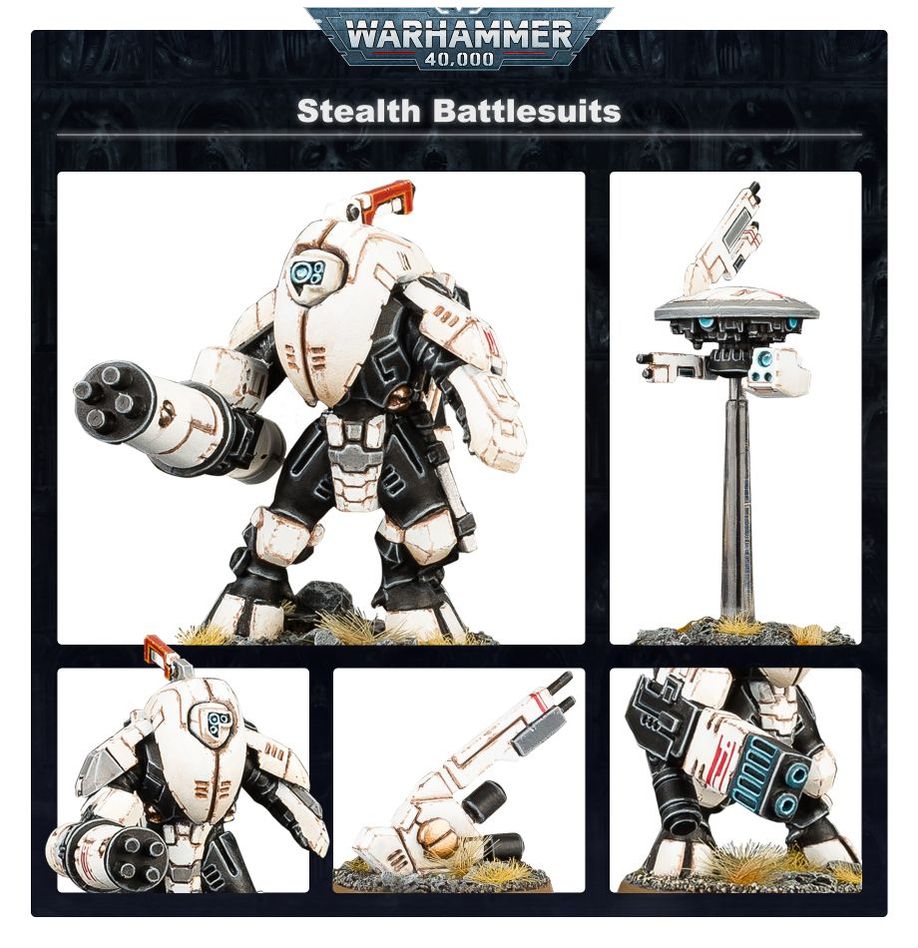 GW: T'au Empire: Stealth Battlesuits