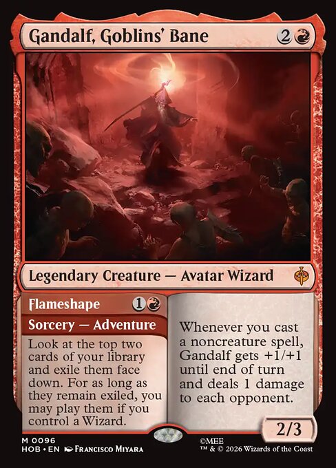 Gandalf, Goblins' Bane // Flameshape (HOB)