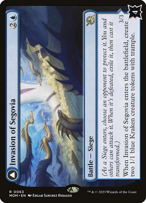 Invasion of Segovia // Caetus, Sea Tyrant of Segovia (MOM)