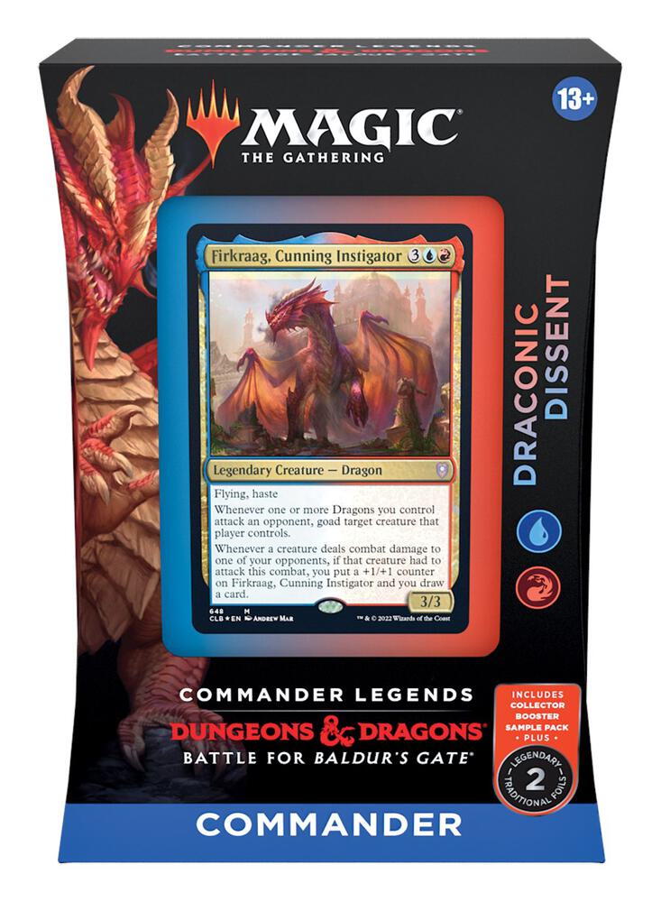 Magic the Gathering: Commander Legends: Battle for Baldur's Gate: Commander Deck: Draconic Dissent