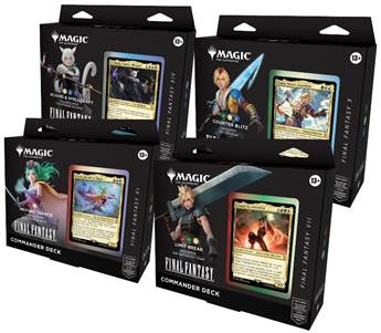 Magic: The Gathering CCG: Final Fantasy Commander Deck Carton