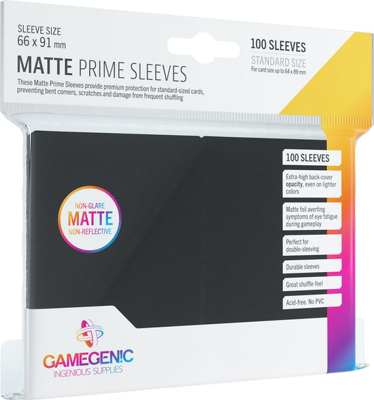 GameGenic: Matte Prime Sleeves