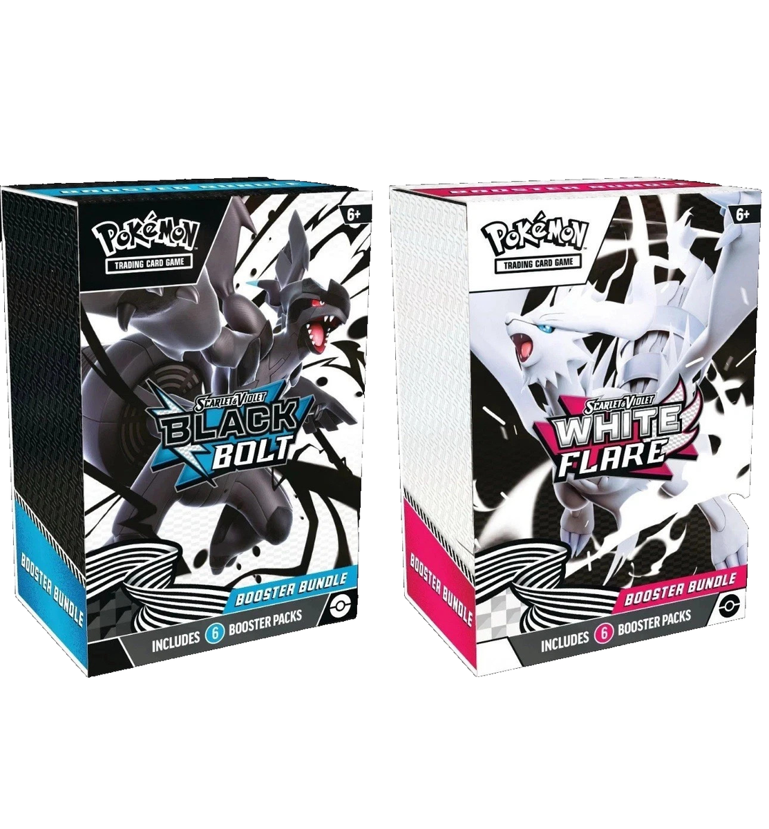 Poke: Black Bolt/ White Flare booster bundle